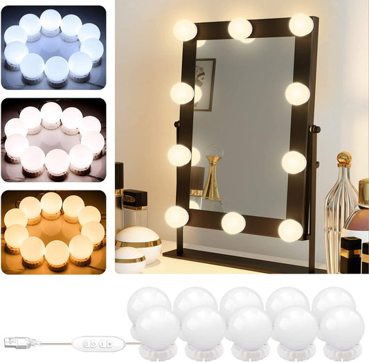 PRODESIRE™ VANITY LIGHT 3 SHADES (8 BULB) (IMPORTED)
