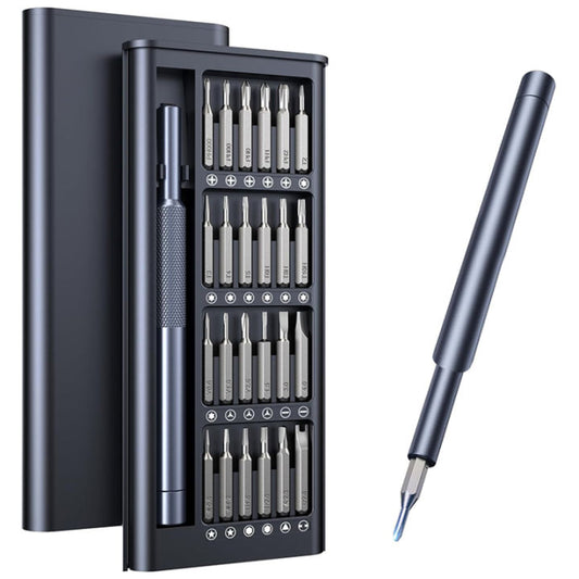PRODESIRE™ 24 IN 1 MAGNETIC SCREWDRIVER SET MULTIFUNCTION REMOVABLE TOOL KIT MOBILE PHONE REPAIR TOOL POCKET SCREWDRIVER TOOL SET