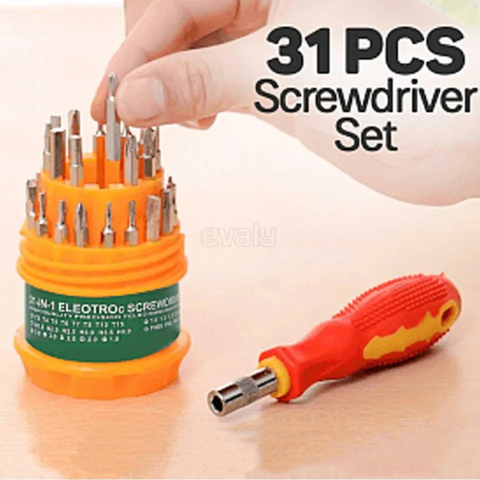 PRODESIRE™  31 iN 1 PRECISION HANDLE SCREW DRIVER SET (IMPORTED)