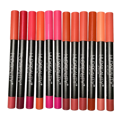 PRODESIRE™ PACK OF 12 HUDA BEAUTY JUMBO LIP PENCIL