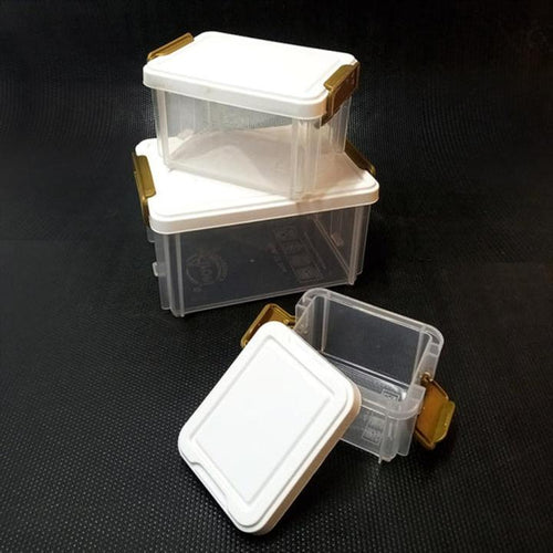 PRODESIRE™ 3PCS SET MULTIPURPOSE STACKABLE STORAGE BOX ORGANIZER