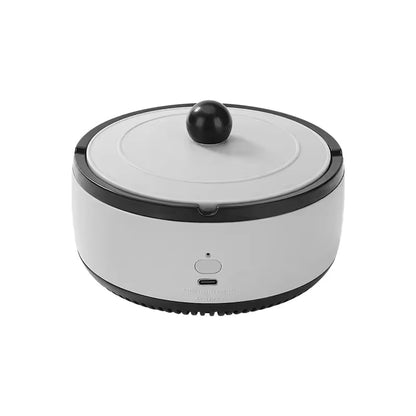 CELL OPERATED SMART ASHTRAY WITH BUILT-IN AIR PURIFIER