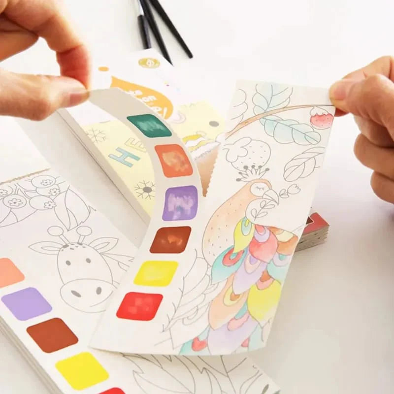 PRODESIRE™ WATERCOLOR BOOK WITH PAINT BRUSH