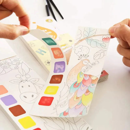 PRODESIRE™ WATERCOLOR BOOK WITH PAINT BRUSH