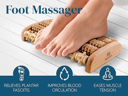 PRODESIRE™ WOODEN FOOT MASSAGER ROLLER