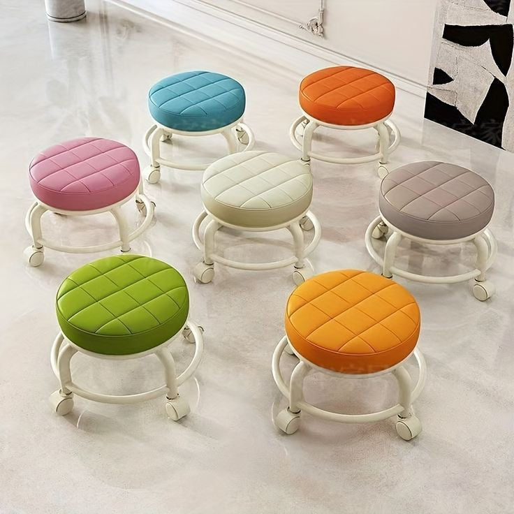 ROLLING STOOL WITH WHEELS