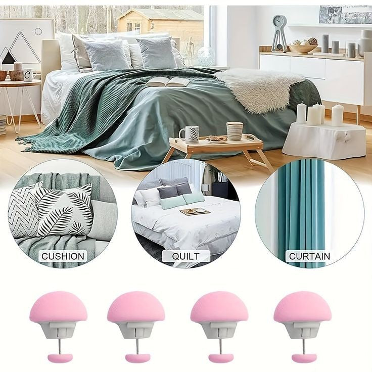 MUSHROOM BEDSHEET CLIPS (IMPORTED)