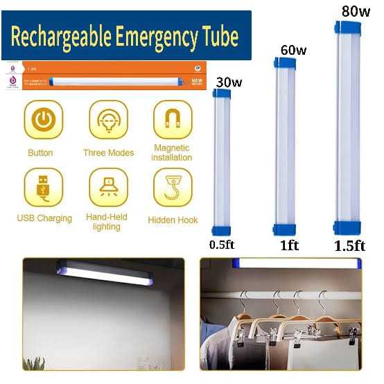 PRODESIRE™ TUBE LIGHT FOR EMERGENCY OUTDOOR USE (3 HOUR BACKUP)