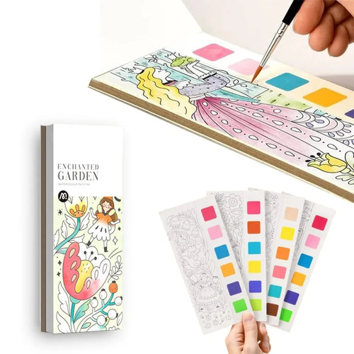 PRODESIRE™ WATERCOLOR BOOK WITH PAINT BRUSH