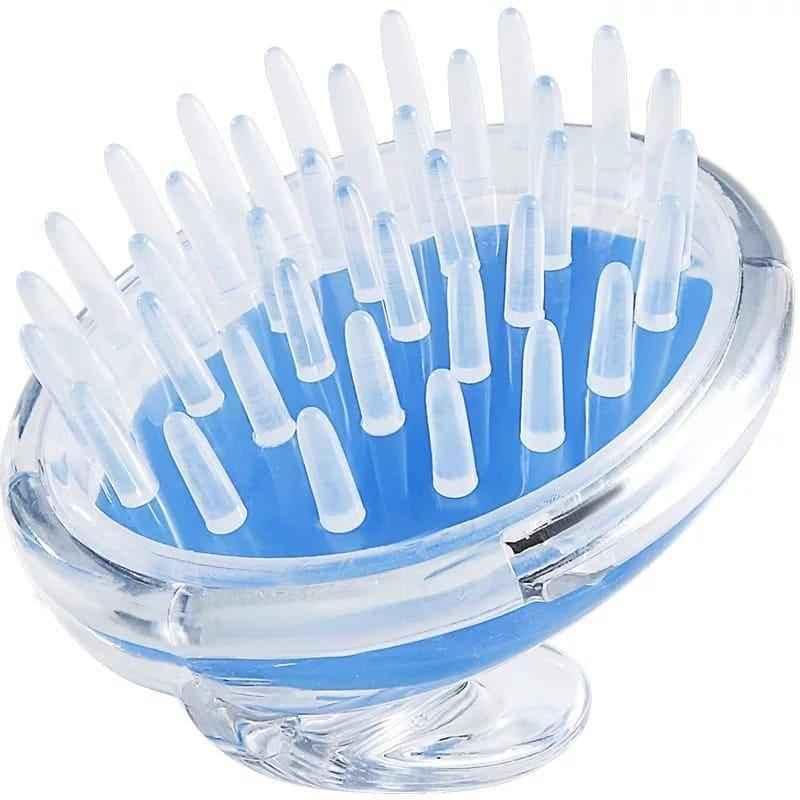 SOFT SILICONE SCALP MASSAGER FOR HAIR CARE