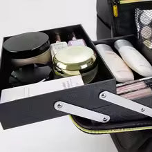 PU LEATHER MAKEUP BAG – WATERPROOF & ROOMY DESIGN