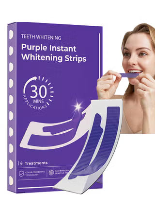 PRODESIRE™ PURPLE INSTANT TEETH WHITENING STRIPS