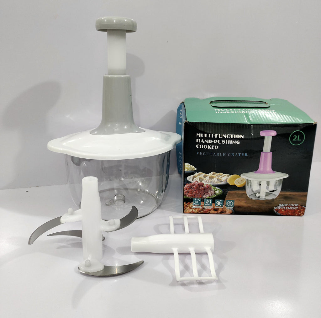 PRODESIRE™ PUSH HAND CHOPPER WITH BEATER