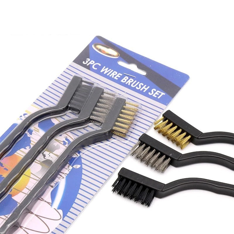 PRODESIRE™ PACK OF 3 STOVE CLEANING BRUSH | MINI WIRE BRUSH