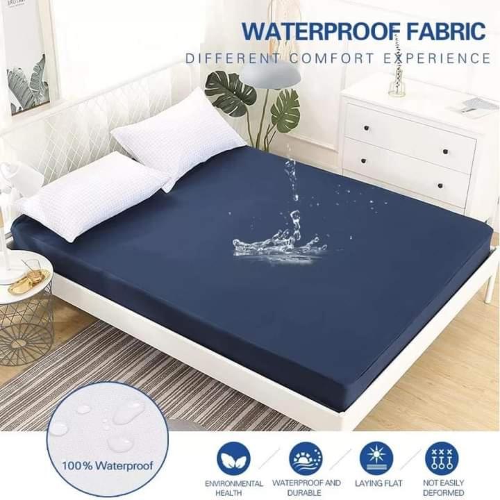 WATERPROOF MATRESS ELASTIC COVER (KING SIZE) (6 X 6.5 FIT)