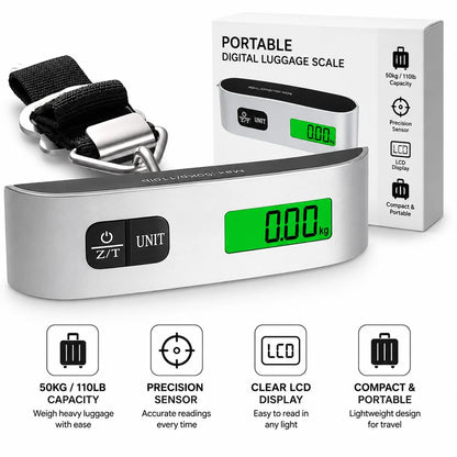PRODESIRE™ ADVANCED DIGITAL LUGGAGE WEIGHT SCALE | 50KG CAPACITY