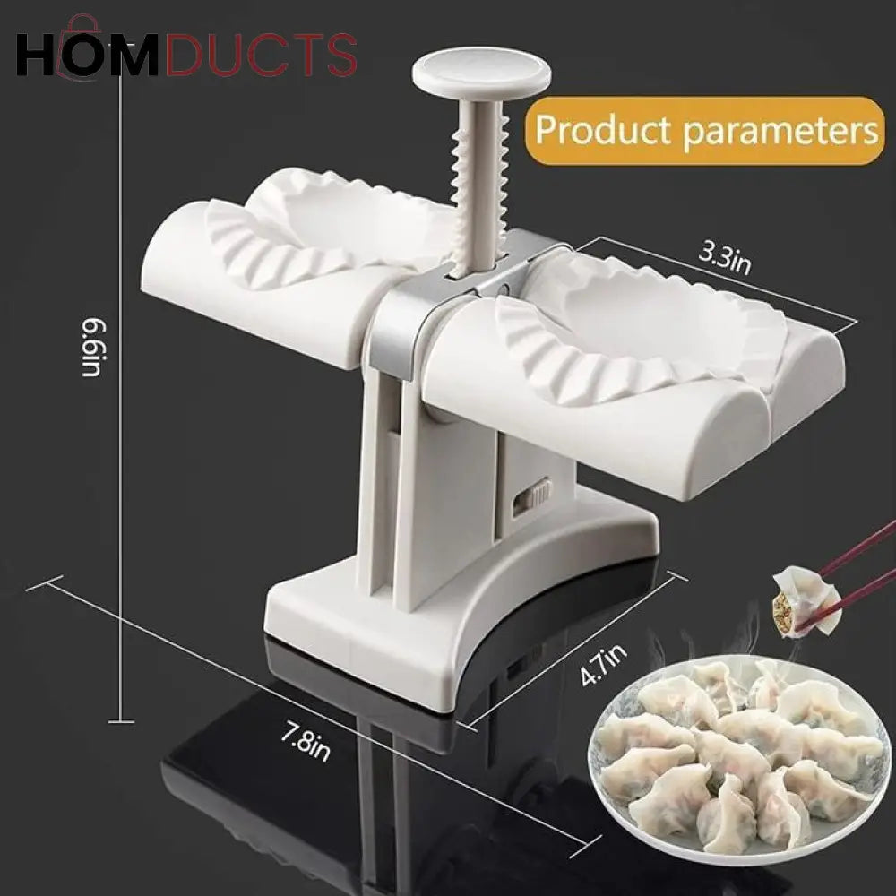 PRODESIRE™ DOUBLE HEAD AUTOMATIC DUMPLING MAKER MACHINE (IMPORTED)