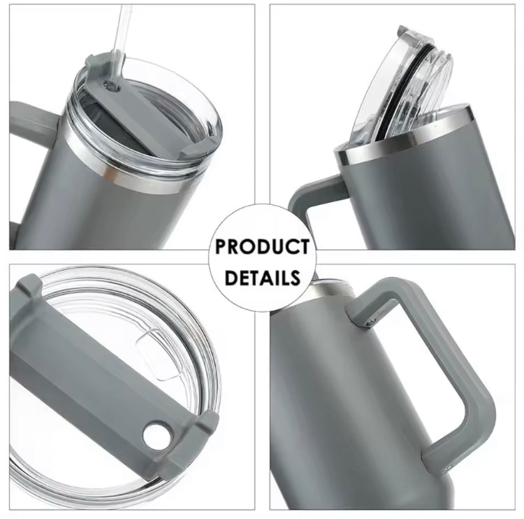PREMIUM DOUBLE WALL VACUUM INSULATED TUMBLER WITH HANDLE 1200ML