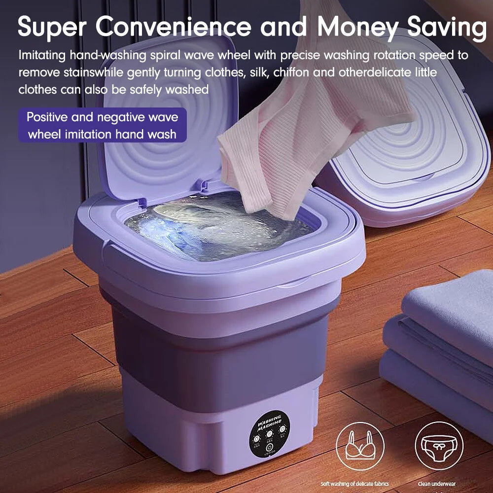 PRODESIRE™ 8L PORTABLE WASHING MACHINE
