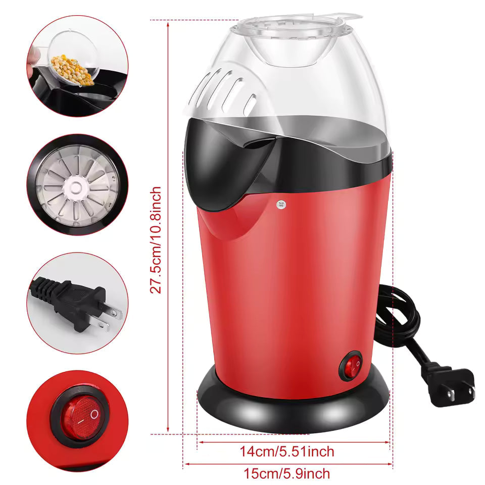 ELECTRIC POPCORN MAKER MACHINE – FAST & EASY