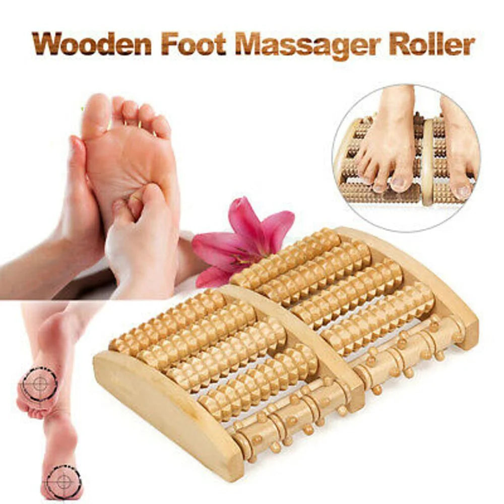 PRODESIRE™ WOODEN FOOT MASSAGER ROLLER
