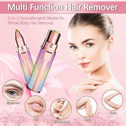PRODESIRE™ BLAWLESS 2IN1 EYEBROW & FACIAL HAIR REMOVER (RECHARGEABLE)