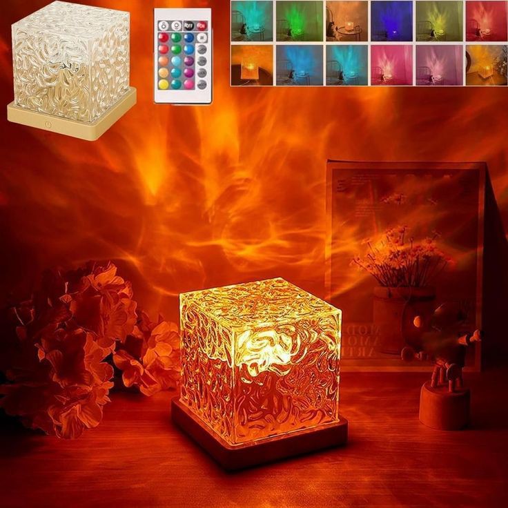 WATER RIPPLE PROJECTOR NIGHT LIGHT