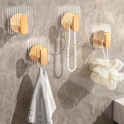 PUNCH FREE LUXURY ACRYLIC WALL HOOK PACK OF 2