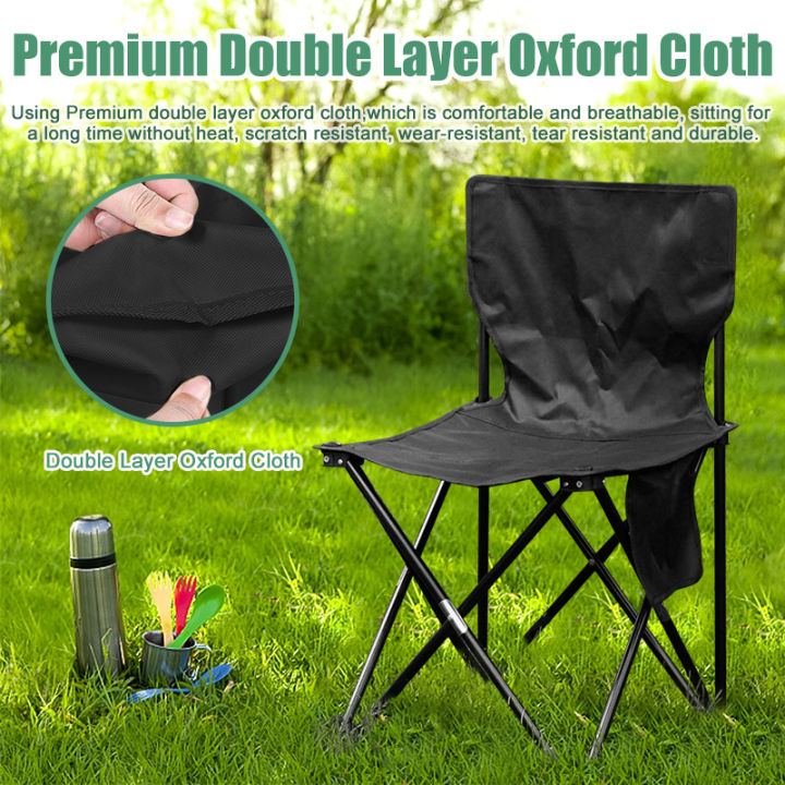 PRODESIRE™ FOLDING CAMPING CHAIR - LIGHTWEIGHT & DURABLE SEATING