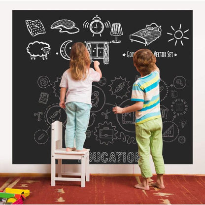 PRODESIRE™ BLACK BOARD WATERPROOF CHALK BOARD (SIZE 60X200CM)