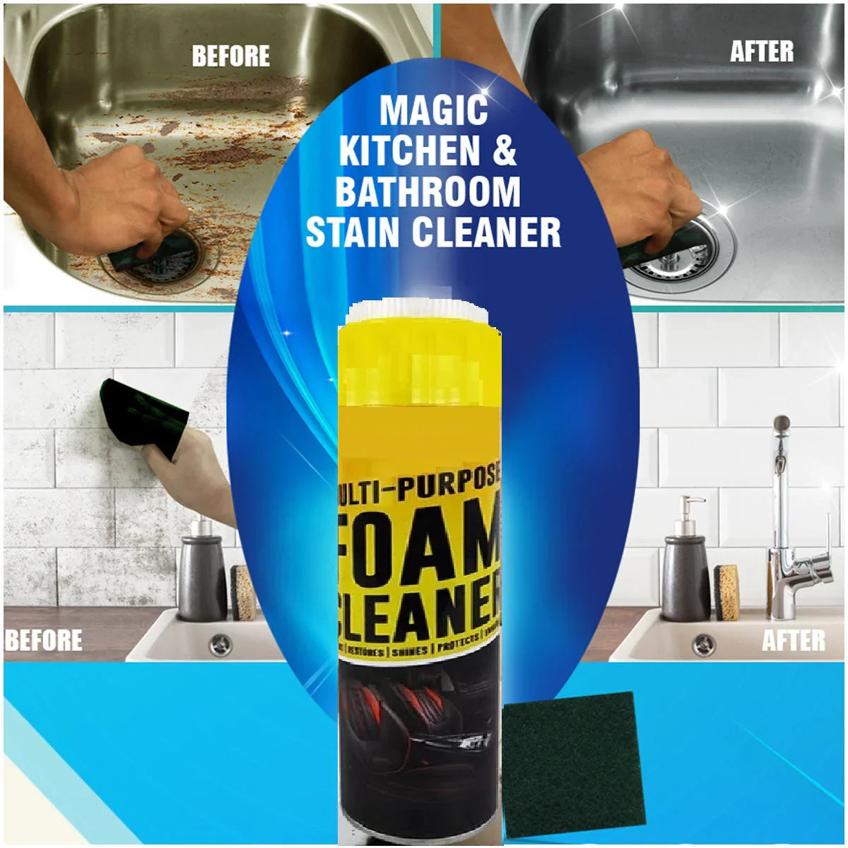 PRODESIRE™ MULTI-FUNCTIONAL FOAMING SPRAY CLEANER