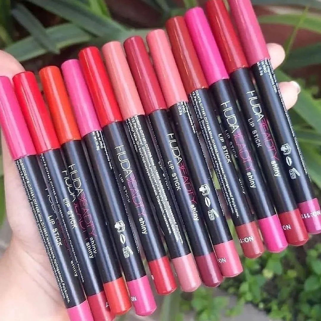 PRODESIRE™ PACK OF 12 HUDA BEAUTY JUMBO LIP PENCIL