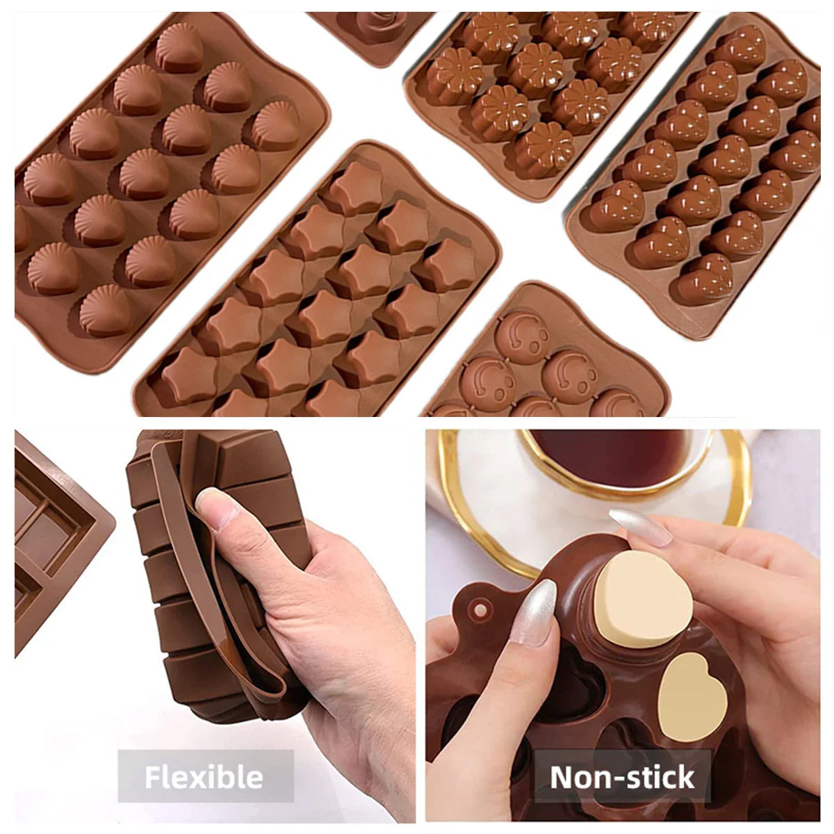 CANDY & CHOCOLATE SILICONE MOLD
