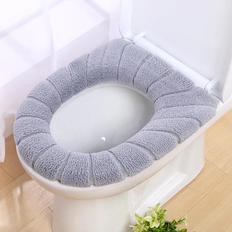 WASHABLE TOILET SEAT COVER – SOFT & STRETCHABLE