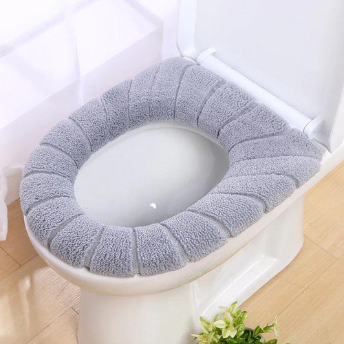 WASHABLE TOILET SEAT COVER – SOFT & STRETCHABLE