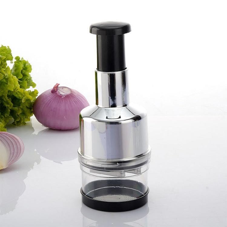 PRODESIRE™ STAINLESS STEEL HAND PUSHING CHOPPER FOR ONION & GARLIC