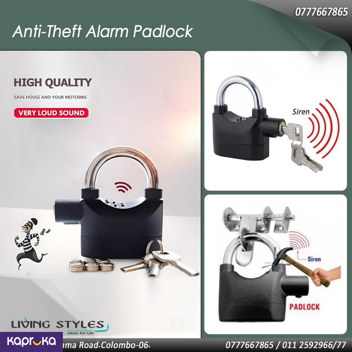PRODESIRE™ ANTI-THEFT ALARM CLOCK