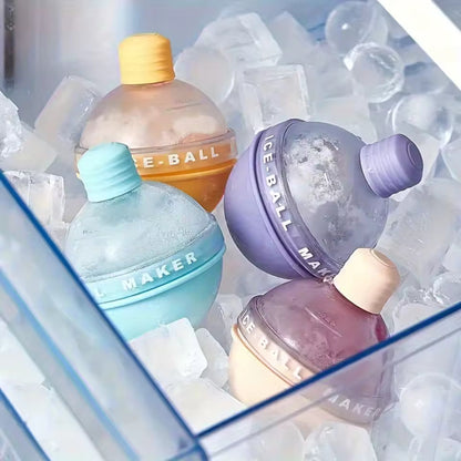 ICE BALL MAKER MOLDS FOR ICE CREAM AND BEVERAGES