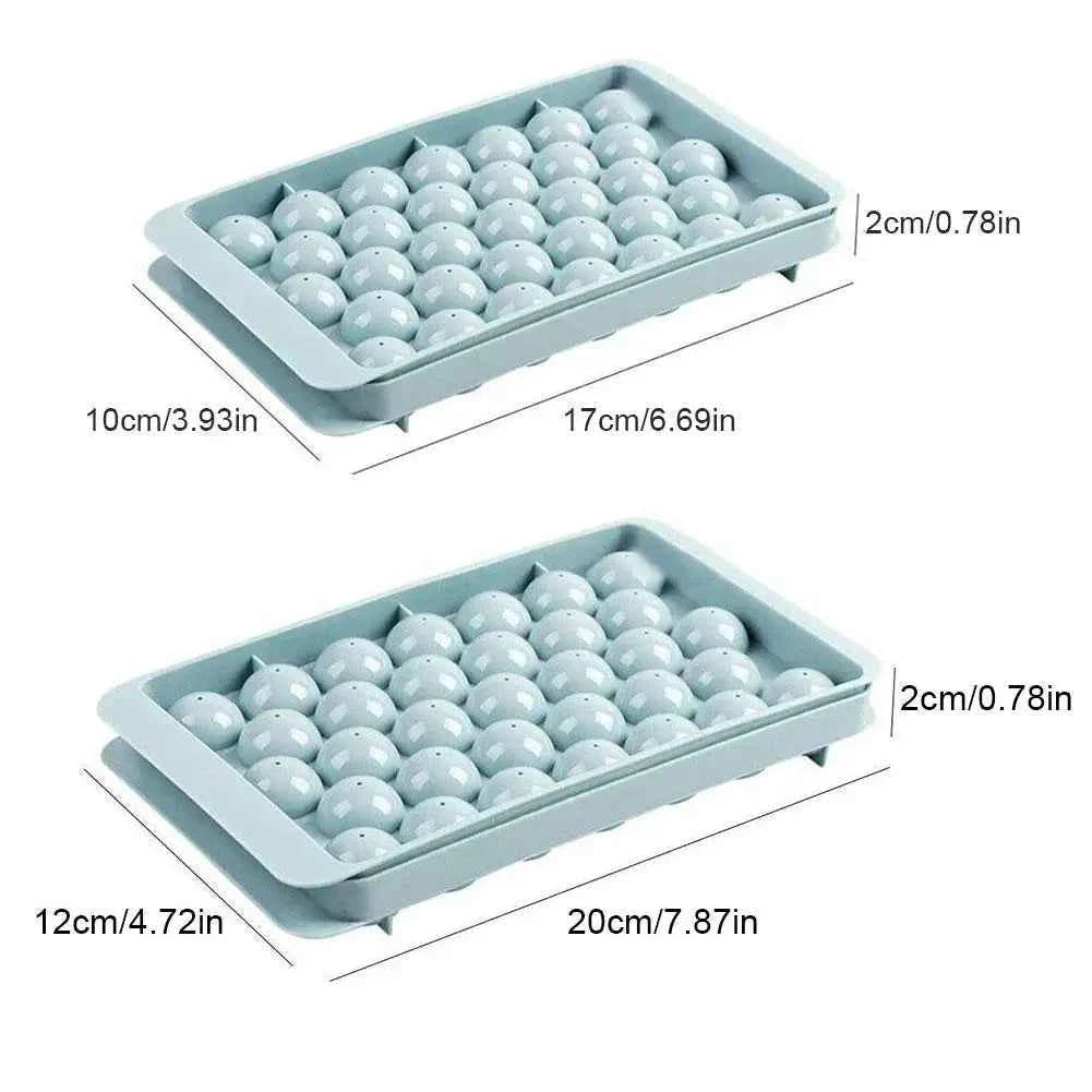ROUND SHAPED ICE CUBE MOLD FOR COCKTAILS, JUICE, AND SOFT DRINKS
