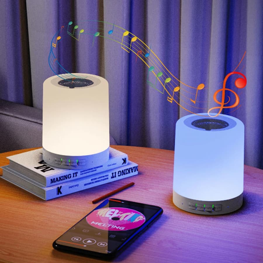 PRODESIRE™ TOUCH LAMP PORTABLE SPEAKER (RECHARGEABLE)