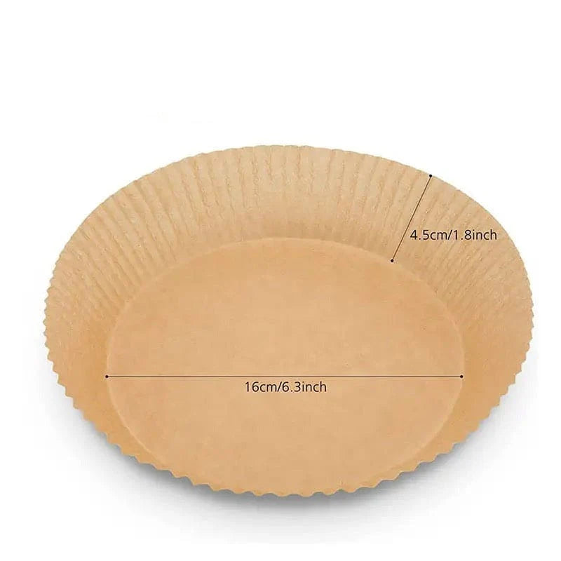 PRODESIRE™ NON-STICK AIR FRYER PAPER PLATES (50 PCS PACK)