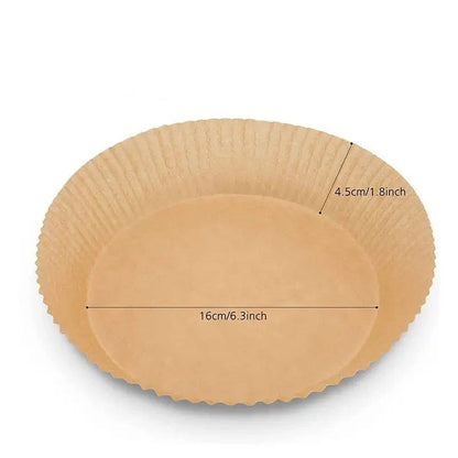 PRODESIRE™ NON-STICK AIR FRYER PAPER PLATES (50 PCS PACK)