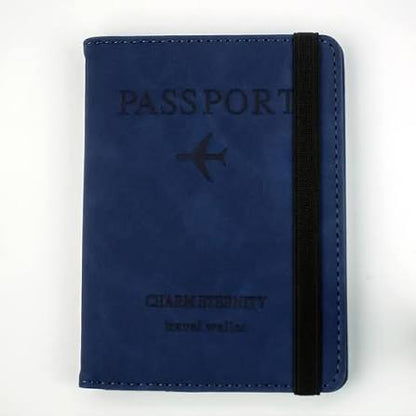 PRODESIRE™ SLIM LEATHER TRAVEL PASSPORT WALLET
