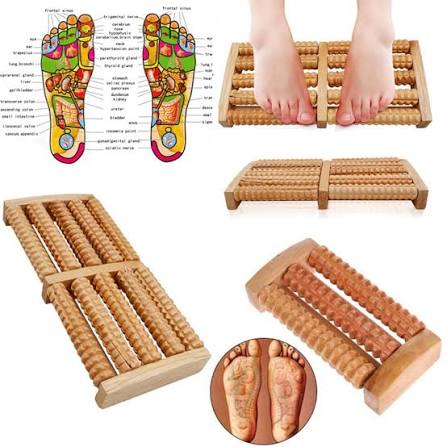 PRODESIRE™ WOODEN FOOT MASSAGER ROLLER