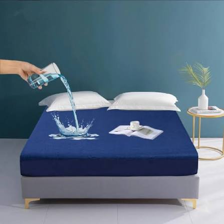 WATERPROOF MATRESS ELASTIC COVER (KING SIZE) (6 X 6.5 FIT)