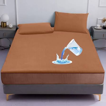 WATERPROOF MATRESS ELASTIC COVER (KING SIZE) (6 X 6.5 FIT)