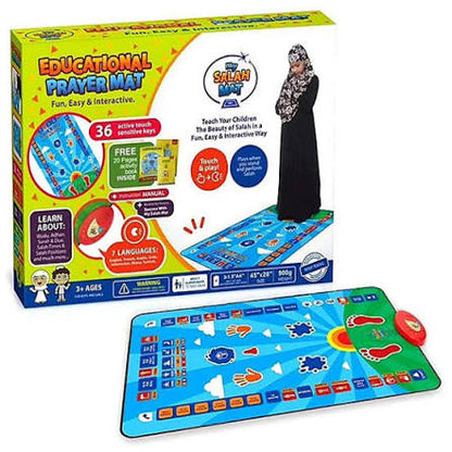 PRODESIRE™ EDUCATIONAL INTERACTIVE KIDS PRAYER MAT (BIG SIZE)