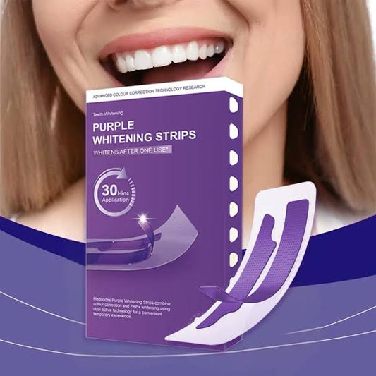 PRODESIRE™ PURPLE INSTANT TEETH WHITENING STRIPS