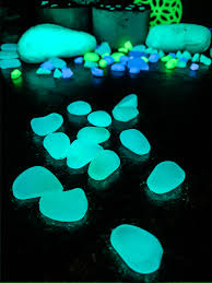 PRODESIRE™ LUMINOUS NIGHT GLOWING STONES DECORATIVE DARK GLOWING PEBBLES