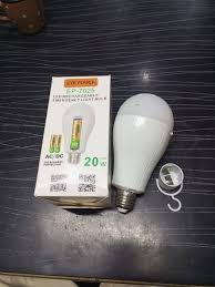PRODESIRE™ DOUBLE CELLS RECHARGEABLE LED BULB WITH BATTERY BACKUP